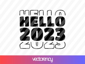 hello 2023 svg file