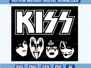 Kiss-VECTOR svg