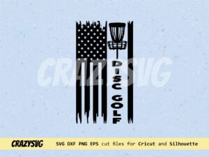 American-Disc-golf-SVG-file-Us-flag