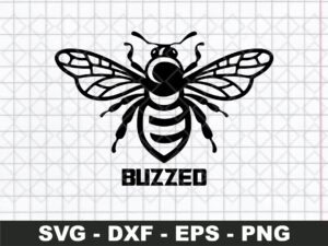 Buzzed-Bee-Honey-Bee-Instant-Download-Ready-to-Cut