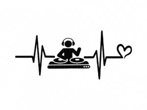 DJBar-Music-Lover-Heartbeat-Liveliness-SVG