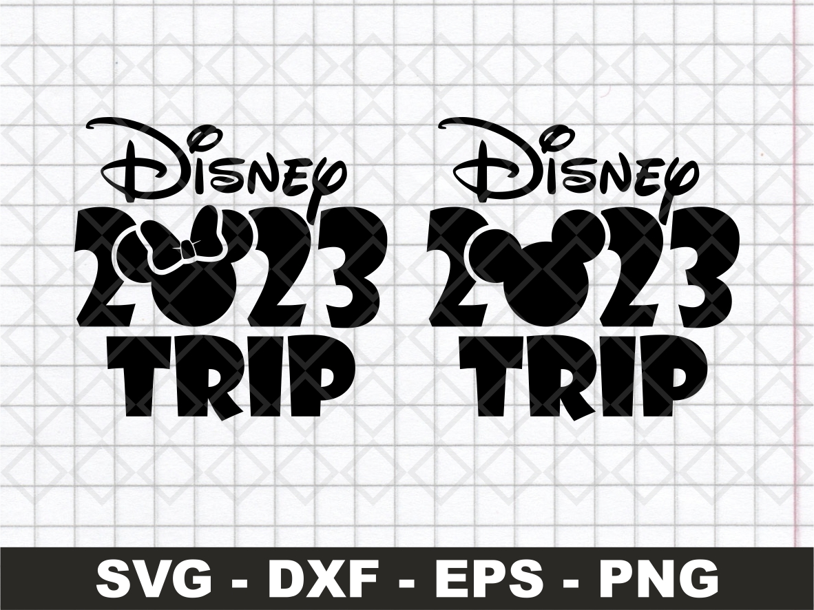 Disney Family Trip 2023 SVG