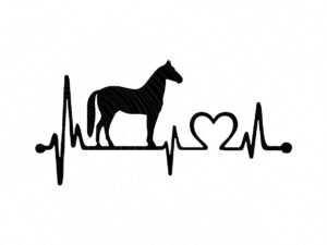 Horse-Heartbeat-SVG-Horse-Racing-Clipart