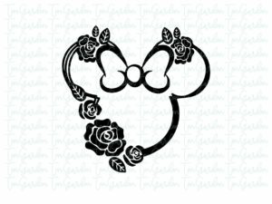 Minnie-Flower-SVG