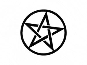 Pentagram-Star-Symbolic-SVG-Clipart