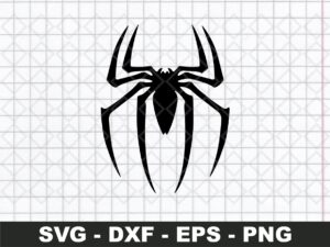Reptile-Black-Spider-SVG-Vector