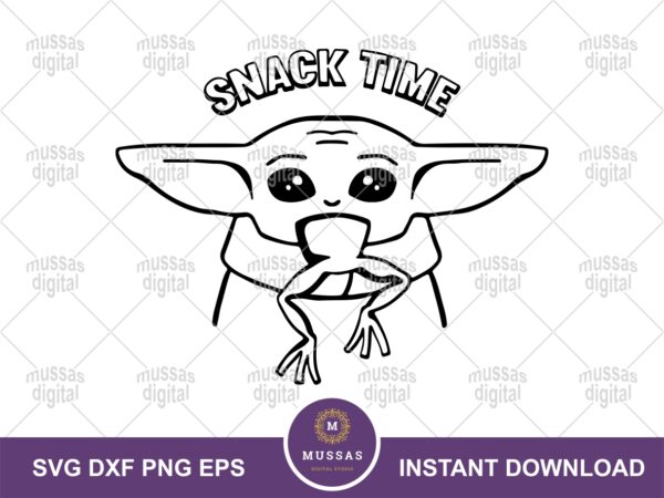 Snack-Time-Baby-Yoda-SVG
