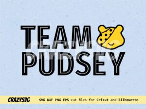 Team-Pudsey-Cricut-SVG-Shirt-Design-Project