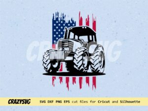 Tractor-SVG-Us-flag-American-Farmer
