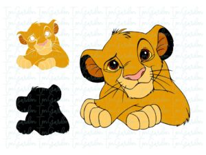 Baby-Simba-The-Lion-King-SVG-Vector