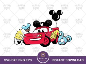 Cars-SVG-Disneyland-Snacks-Rayo-McQueen