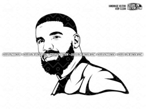 Drake-Vector-Art-EPS-Drake-SVG-Image-and-PNG