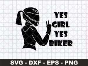 Girl-Yes-Biker-SVG
