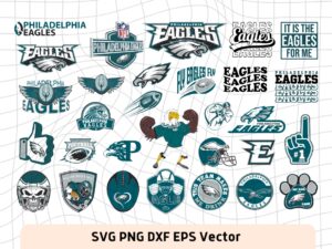 Philadelphia-Eagles-SVG-Bundle-NFL-Clipart-Cricut-Project