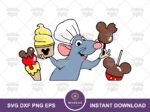 Ratatouille-Remy-SVG-Disney-Land-Snacks