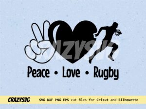 Rugby-SVG-Peace-love-Rugby-Clipart-Cut-File-Cricut