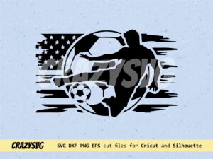 Us-flag-Soccer-SVG-file-American-soccer-svg-football