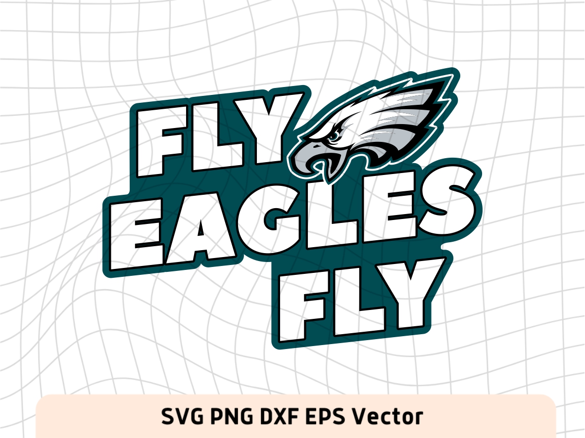 Decorar Cilios Expresión Philadelphia Eagles Logo Cricut SVG Image | Vectorency