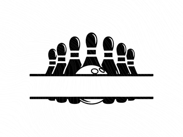 Bowling-SVG-Monogram