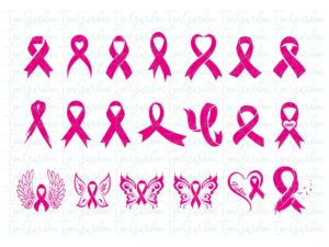 Cancer-Symbol-SVG-Bundle-Pink-Cancer-Hope-cancer-ribbon-Clipart