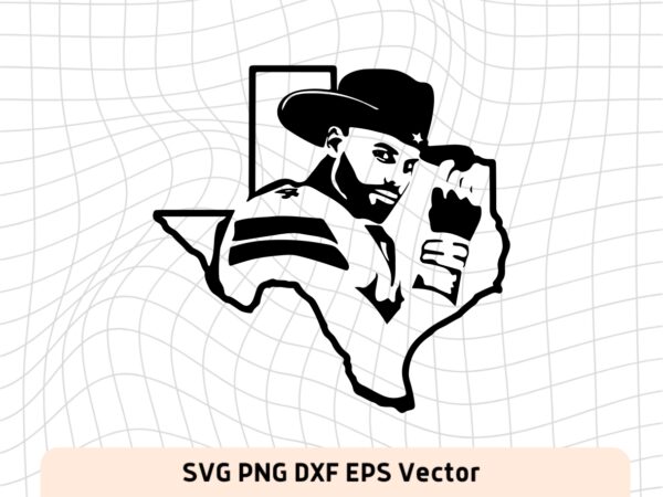 Dak-Prescott-SVG-Cowboy-shirt-Dallas-Cowboys