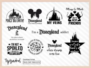 Disneyland-SVG-Cricut-Disneyland-Shirt-Project-Instant-Download