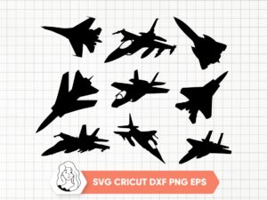 Fighter-Aircraft-SVG-Jet-PNG-Clipart-Silhouette
