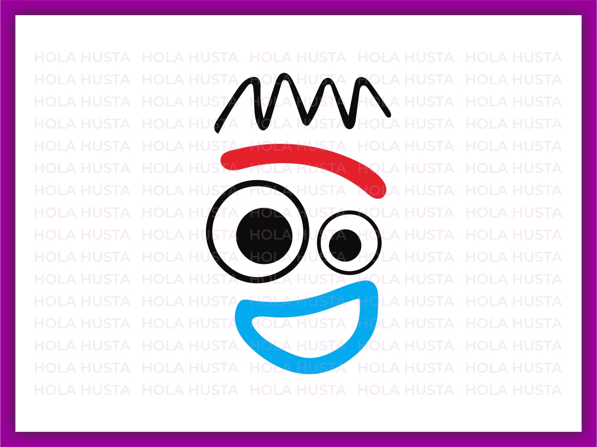 Forky SVG Toy Story Forky face PNG Vector | Vectorency