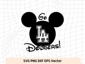 Los-Angeles-Dodgers-SVG-Disneyland