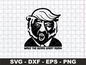 Make-The-Bears-Great-Again-SVG-Vector-File