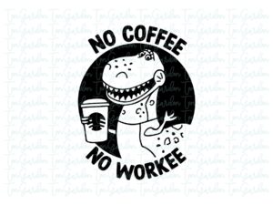 Rex-SVG-Toy-Story-no-coffee-no-workee