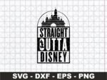 Straight-Outta-Disney-SVG-Disney-Castel-Vector-Silhouette-Vector