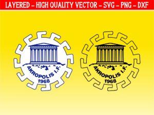 Akropolis IF Logo SVG Vector