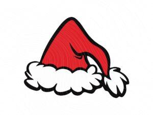 Christmas Hat Svg Digital Cut Files DXF PNG EPS