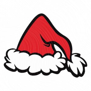 Christmas Hat Svg Digital Cut Files DXF PNG EPS