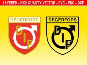 Degerfors IF Logo SVG Vector