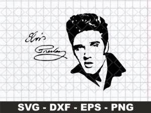 Elvis-Silhouette-Vector