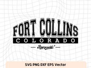 Fort Collins Colorado SVG