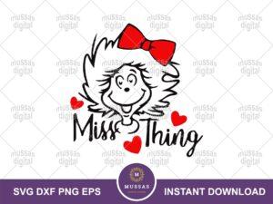 Miss Thing Svg Little Miss Thing