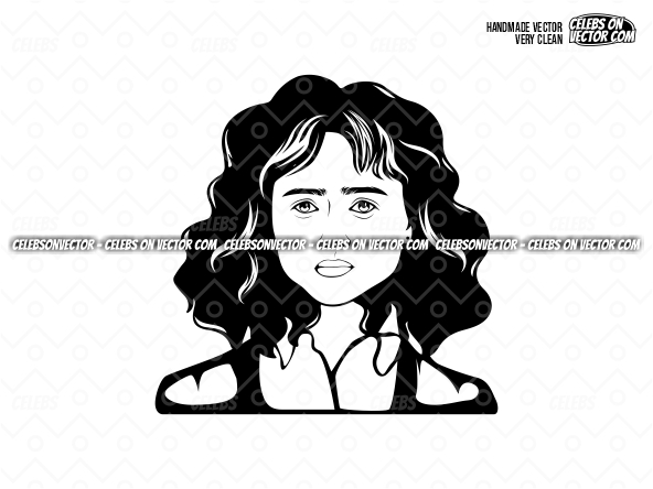 Nancy-Stranger-Things-Vector-Art-SVG-EPS