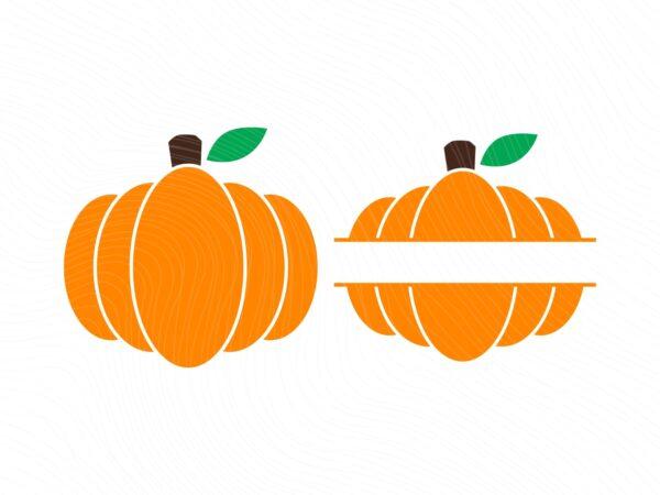 Pumpkin SVG Cut Files for Cricut, Pumpkin Monogram
