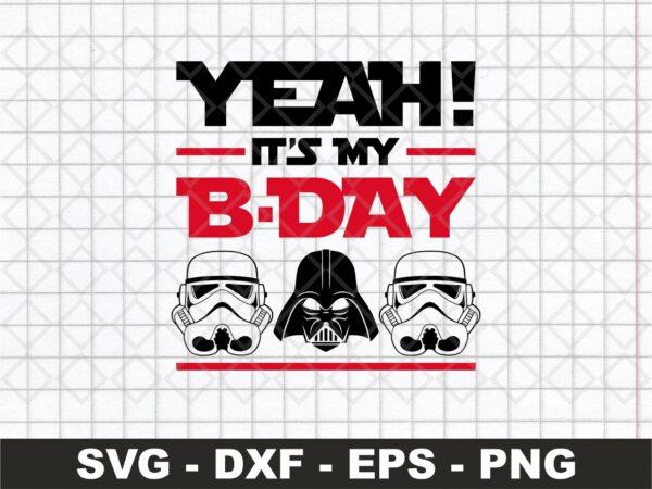 Star Wars Birthday Boy SVG