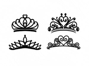 tiara crown svg