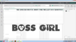 African Boss Girl Font svg 5