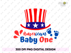 American Baby One PNG File