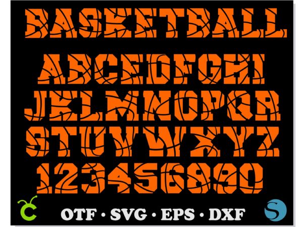 Basketball font svg 1 Vectorency Basketball Font SVG, Basketball Font OTF, Basketball Letters SVG, Basketball SVG Basketball SVG Cricut, Sport Font SVG, Basketball Shirt SVG