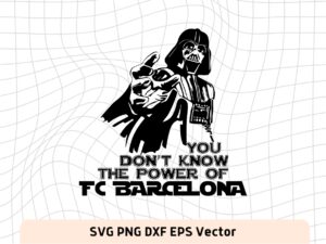 Darth Vader FC Barcelona SVG