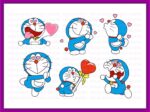 Doraemon SVG Bundles, Doraemon Love, Valentine's day Clipart