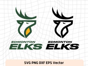 Edmonton Elks Logo SVG Cut Files