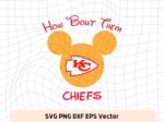 Kansas City Chiefs Mickey Mouse SVG Image, KC PNG Disney